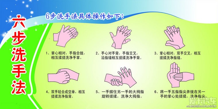 早期八步洗手法，健康卫生的起点