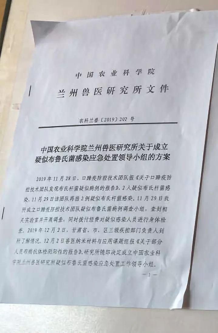 兰州布病疫情最早数据及其影响深度剖析